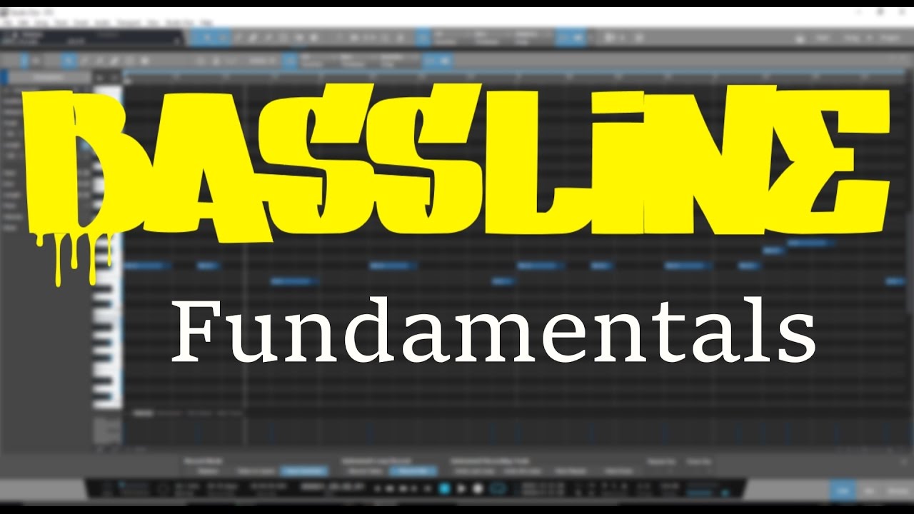 Presonus Studio One 3 | Bass Line Basics |Tutorial