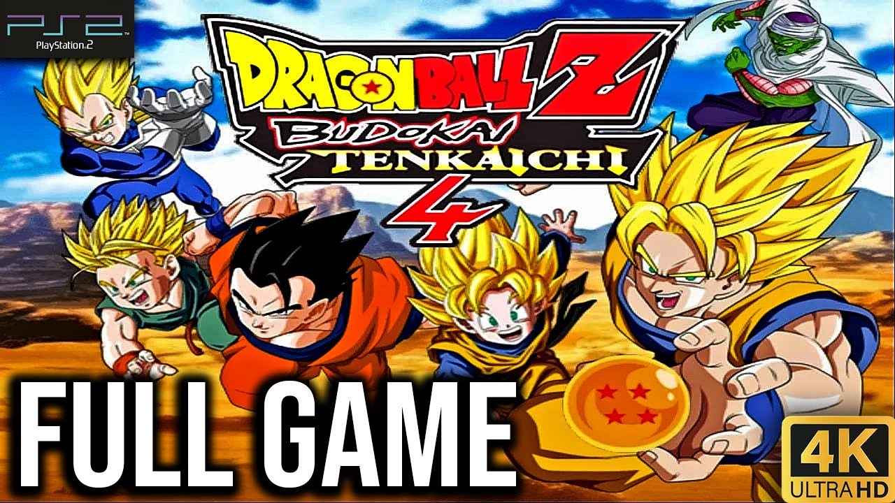 Dragon Ball Z: Budokai Tenkaichi 4 FULL GAME Walkthrough - ALL SAGAS (PS2/PCSX2) (4K)