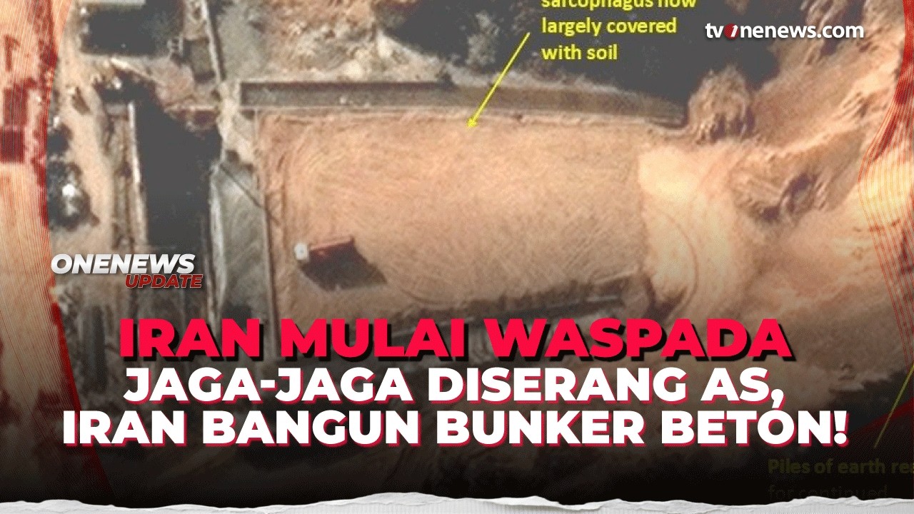 Iran Perkuat Terowongan dan Basis Rudal di Tengah Ancaman Militer AS | OneNews Update