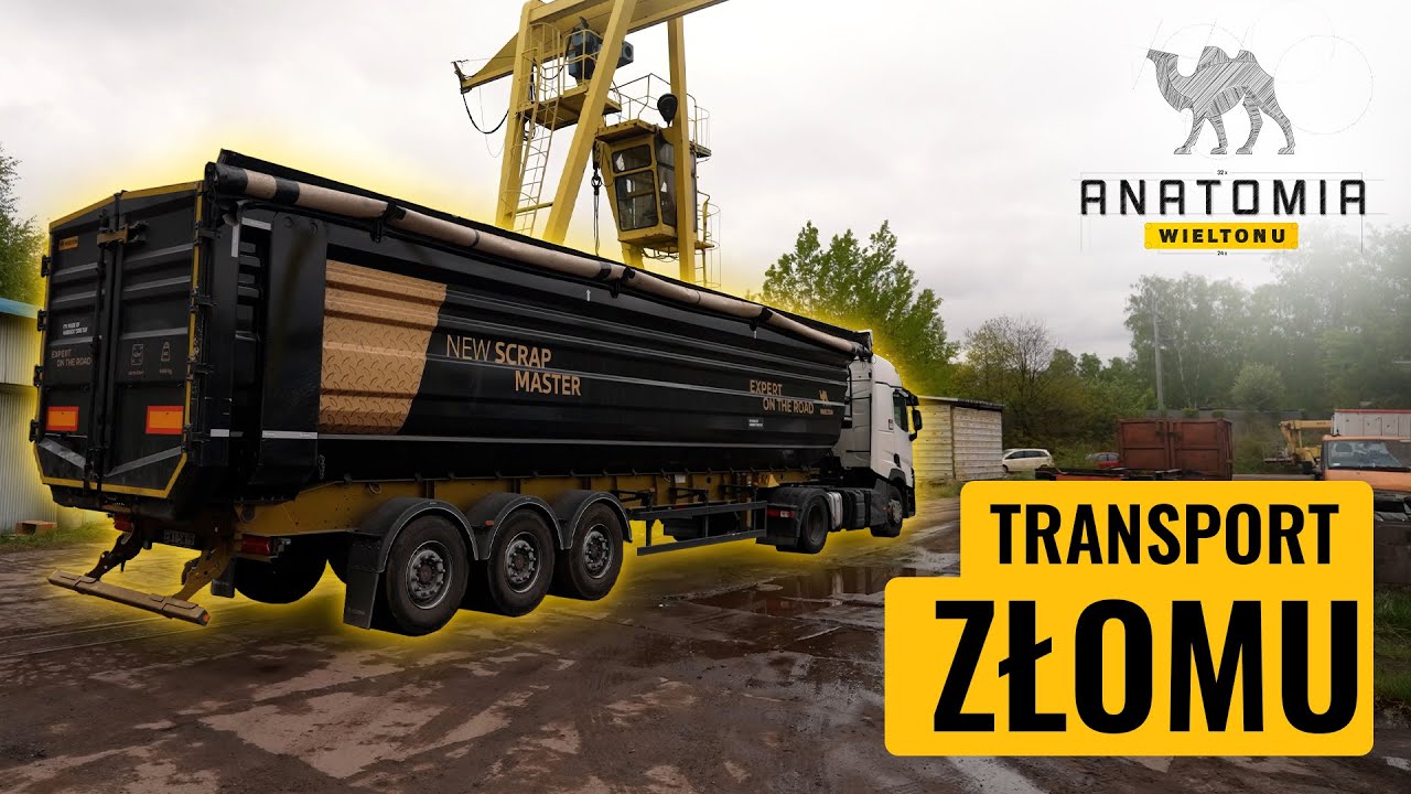Naczepa do transportu złomu - Wielton Scrap Master
