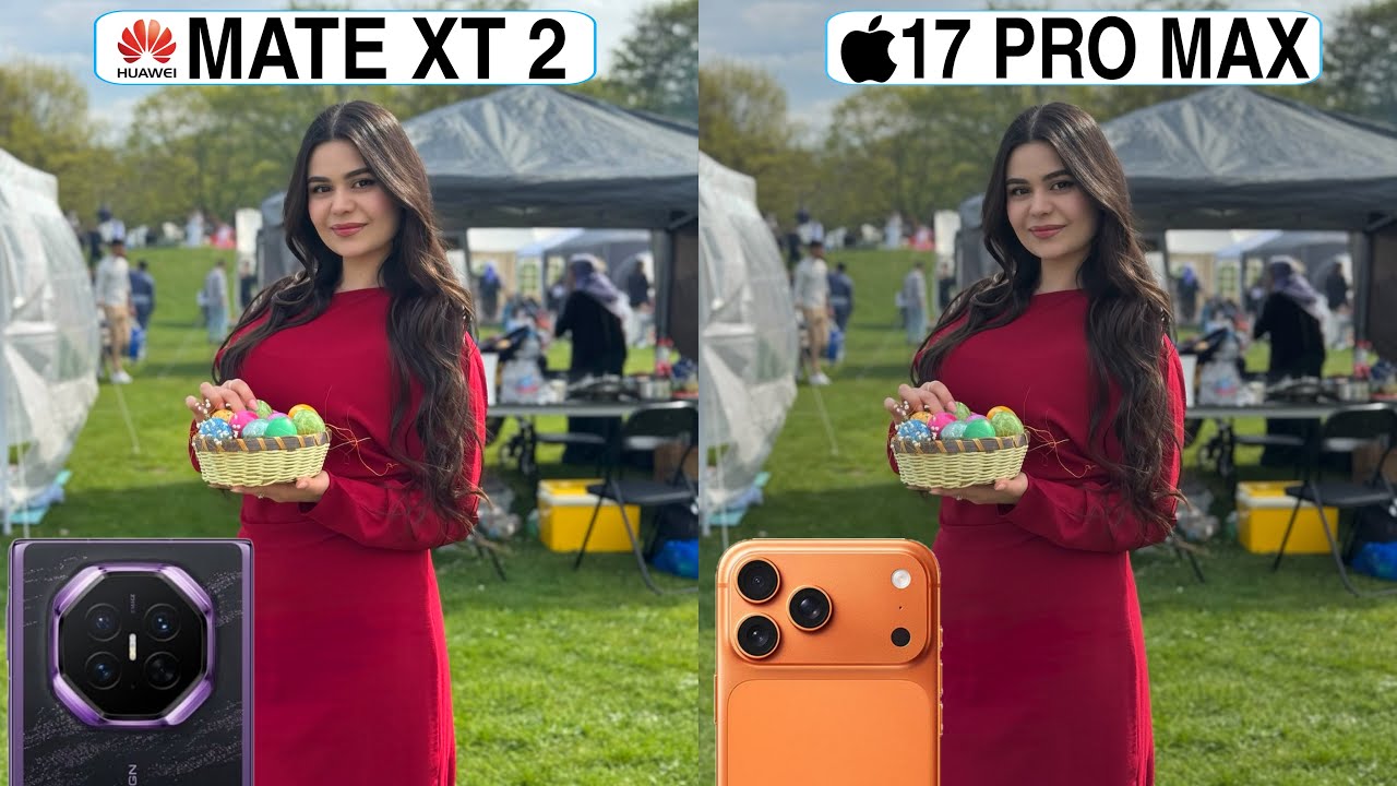 Сравнение камер: Huawei Mate XT 2 против iPhone 17 Pro Max