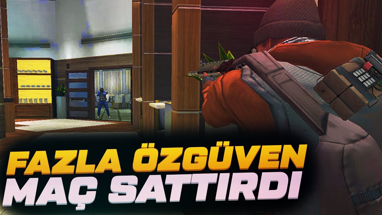 Fazla Özgüven Maç Sattırdı | Critical Ops - Ranked