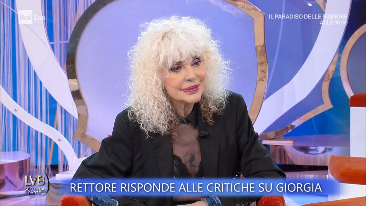 Rettore: il talento di un'icona glam - La volta buona 04/12/2025