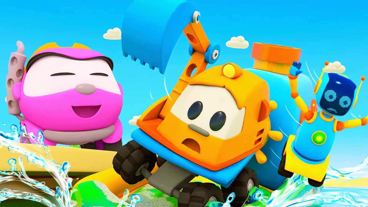 Vehicles for kids & Funny cartoons for kids. Cartoon for babies. Learn colors for children.