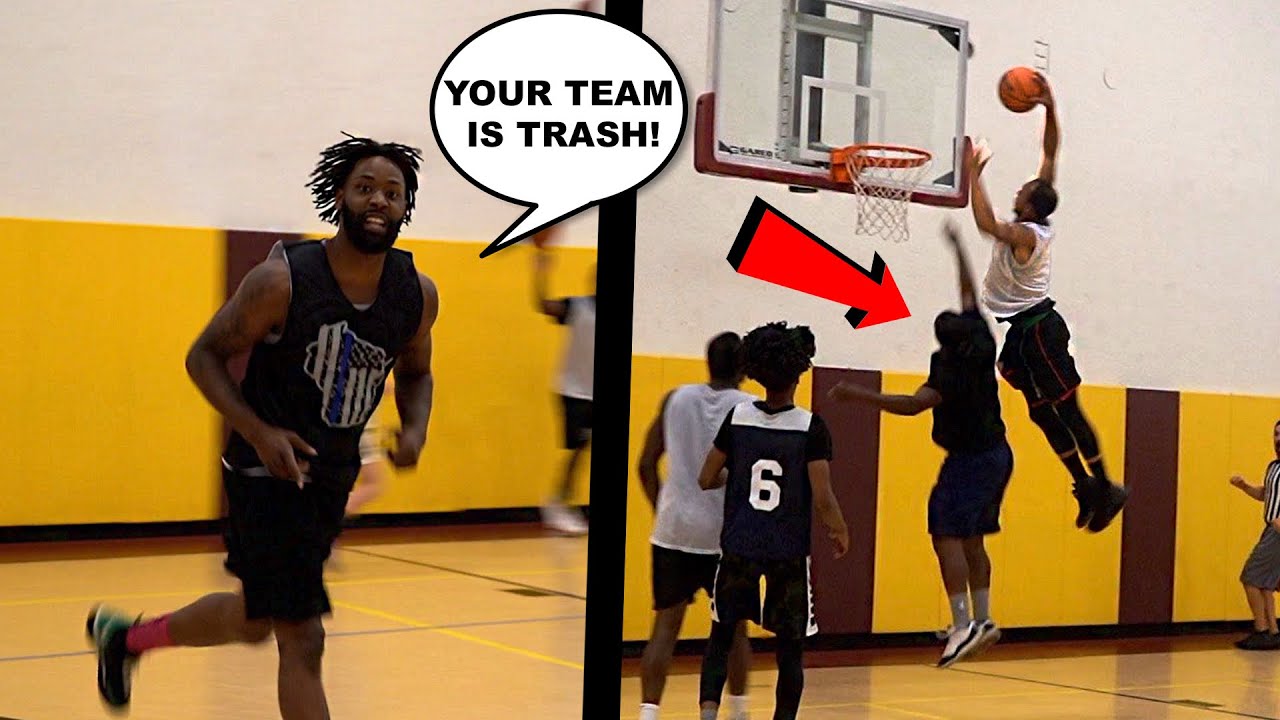 Trash Talking TEAM Gets EXPOSED! Men's League Basketball!