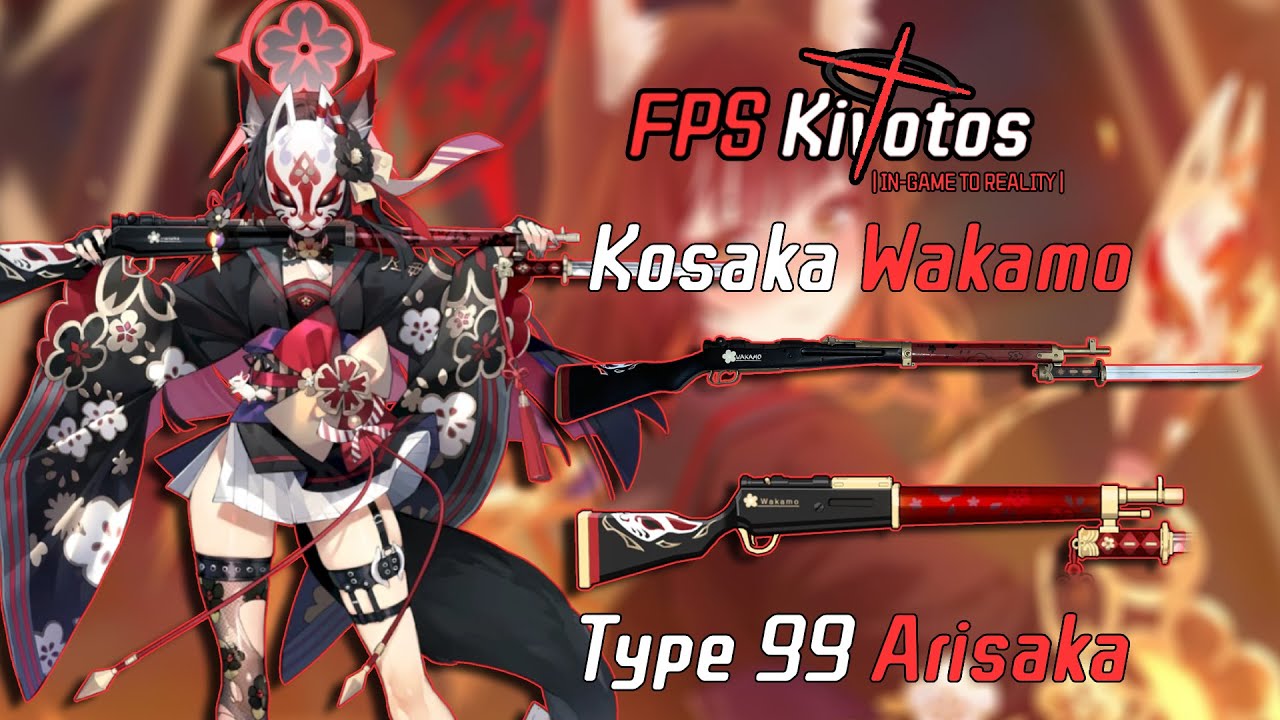 Blue Archive | Wakamo's Rifle FPSKivotos (Type 99 Arisaka)