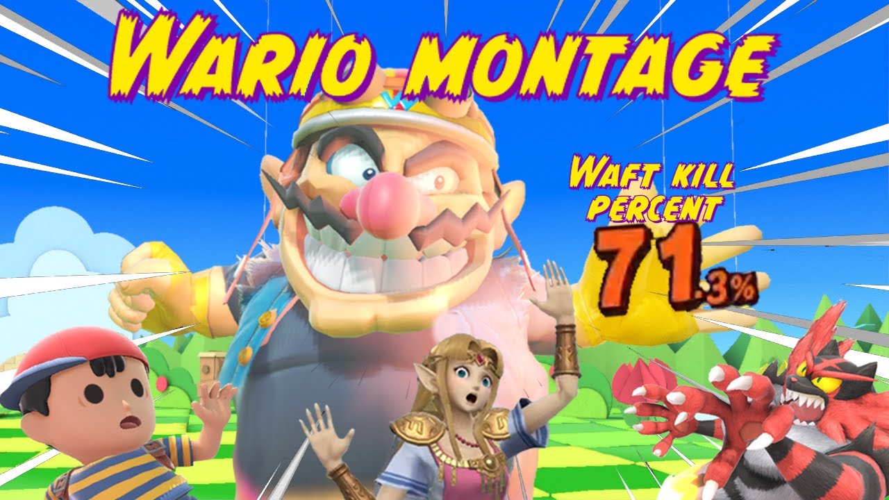 Wario is DUMB (Smash Ultimate Wario Montage)
