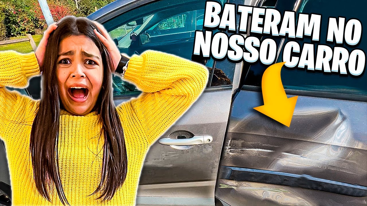 SOFREMOS UM ACIDENTE DE CARRO! GRAÇAS A DEUS ESTAMOS BEM