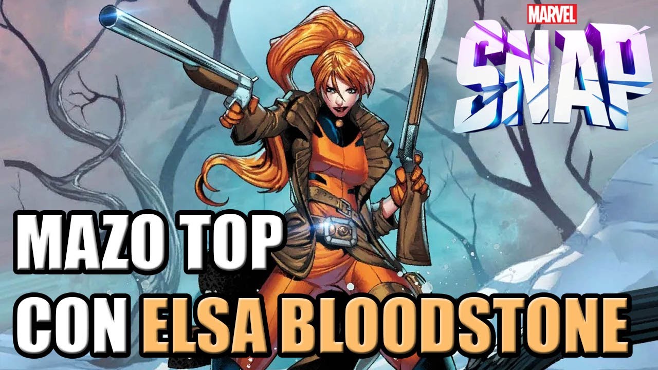 Mazo TOP con ELSA BLOODSTONE | MARVEL SNAP