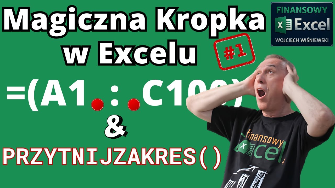 183. Excel: Sekret czystych danych – Kropka & PRZYTNIJZAKRES(), które zmieniają zasady gry -cz.1