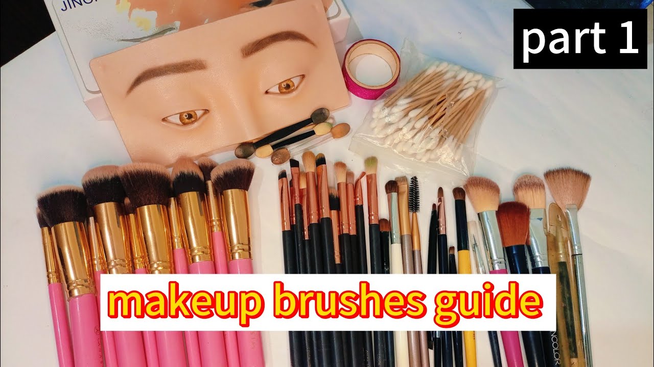 Makeup brushes and their uses l makeup brushes for beginners l makeup brushes uses l eyes makeup