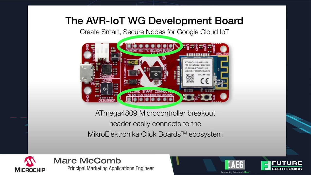 AEU 2018: Microchip AVR IoT Platform