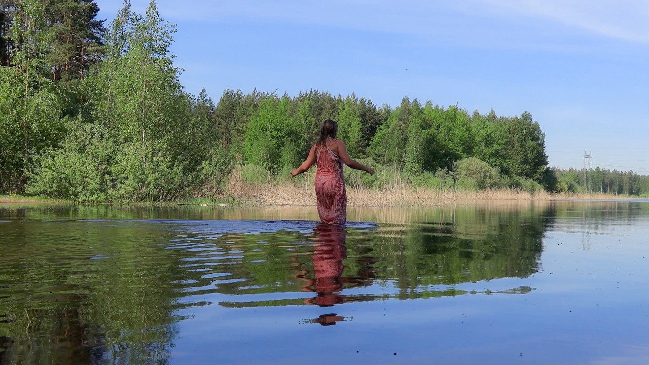 Rural Life in Summer | Swimming, Laundry and Nature