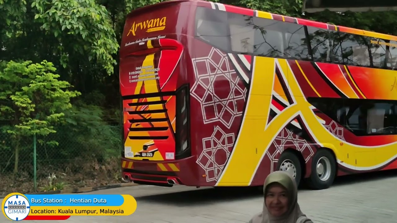 MALAYSIA BUS SPOTTING  |  “BEAUTIFUL BUS IN LINE“  |  Hentian Duta KUALA LUMPUR