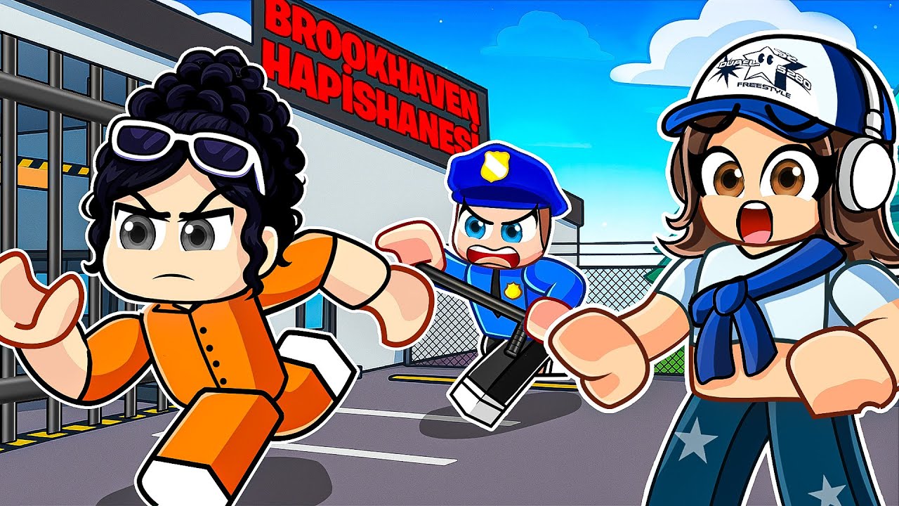 KÖTÜ ANNEM HAPİSTEN KAÇTI💥ROBLOX BROOKHAVEN🏡RP