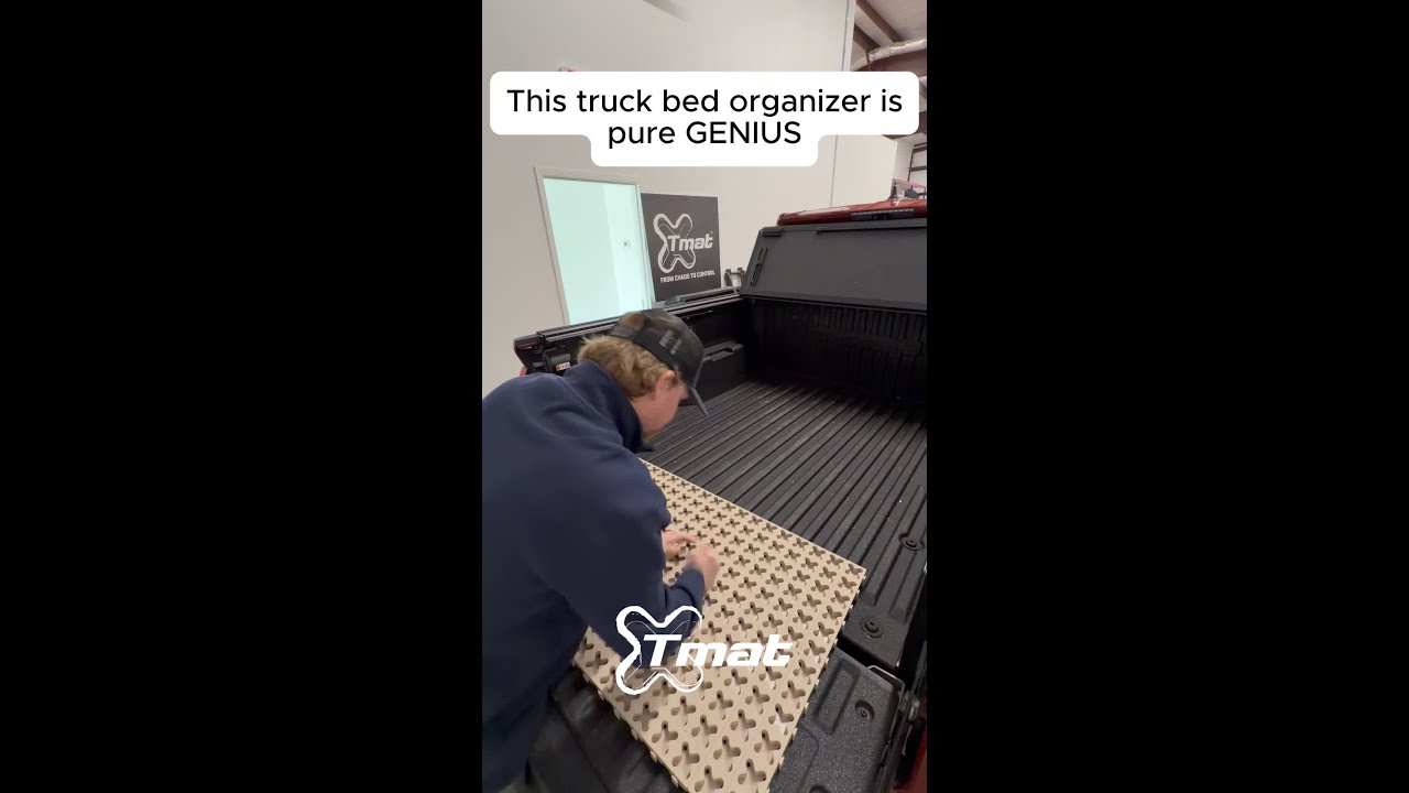 Work all week. Camp all weekend. Your truck bed has to do both. Tmat keeps everything organized for