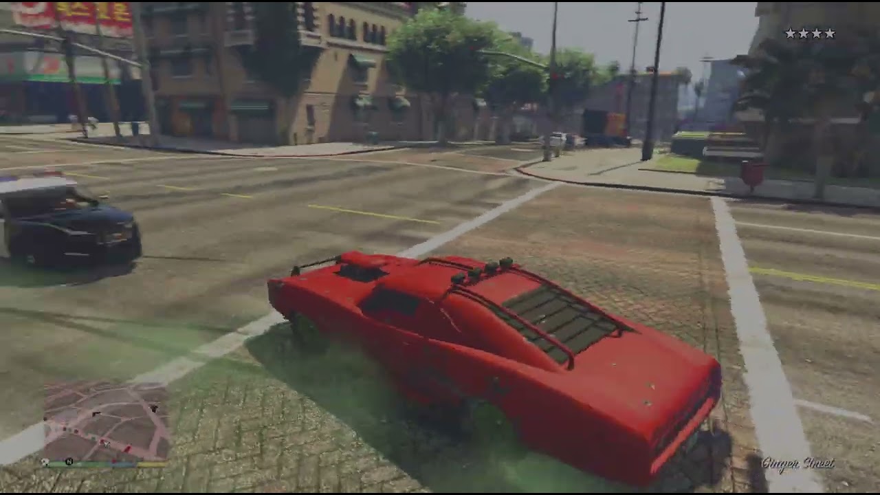 Grand Theft Auto v Está cool este carro.