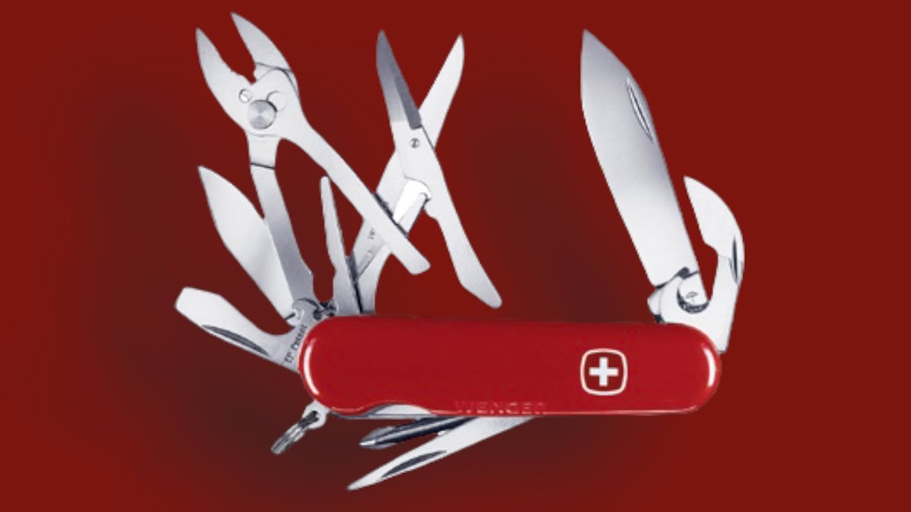 The Wenger Tradesman Swiss Army Knife.