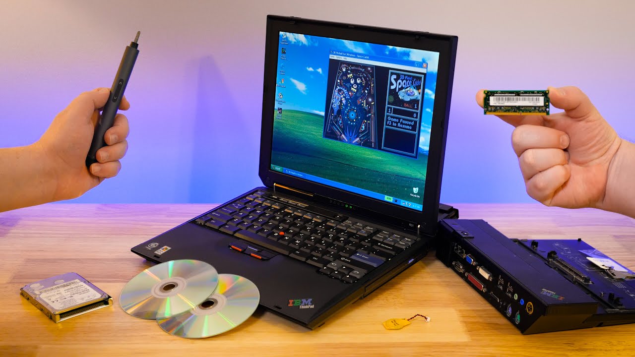 Upgrading a 2002 IBM ThinkPad R31 Laptop