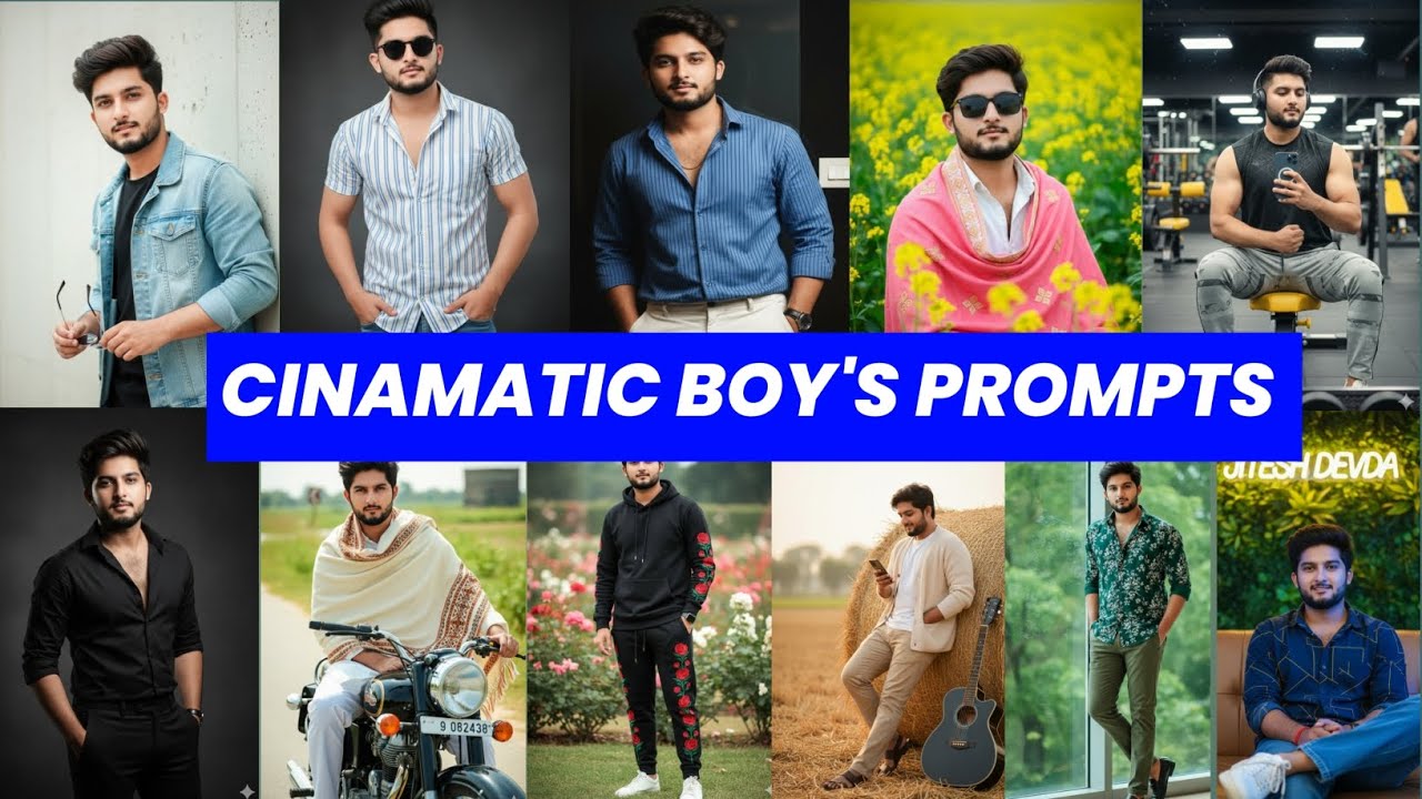 Trending Gemini Boy Ai Photo Editing Prompts | how to make viral gemini photo