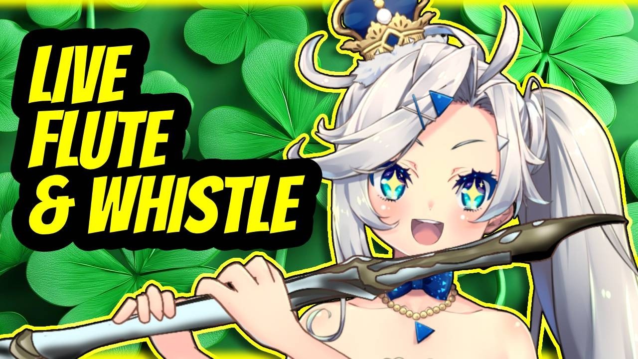 Live flute & irish whistle to help you sleep - anime & video game music