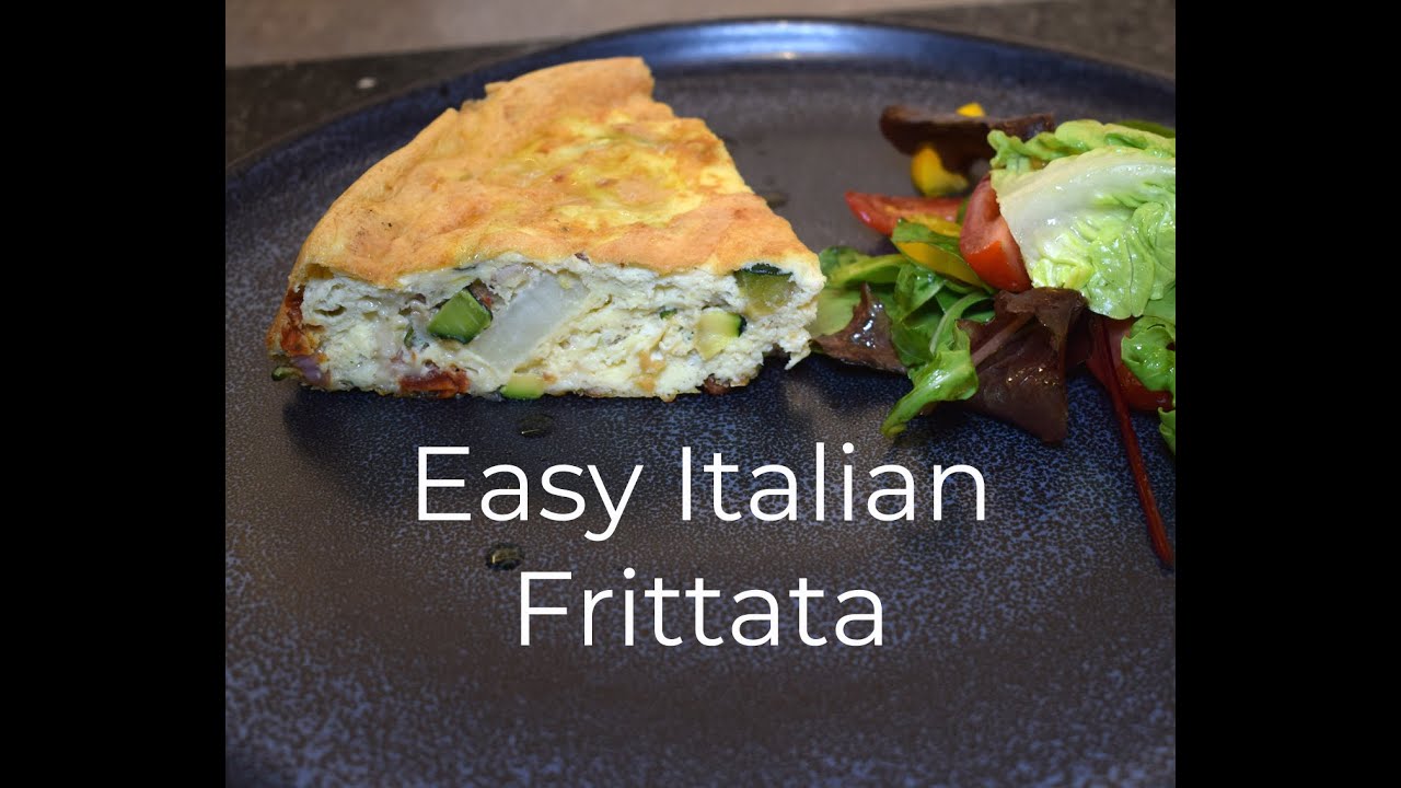 Easy Italian Frittata | Italian Frittata in Skillet