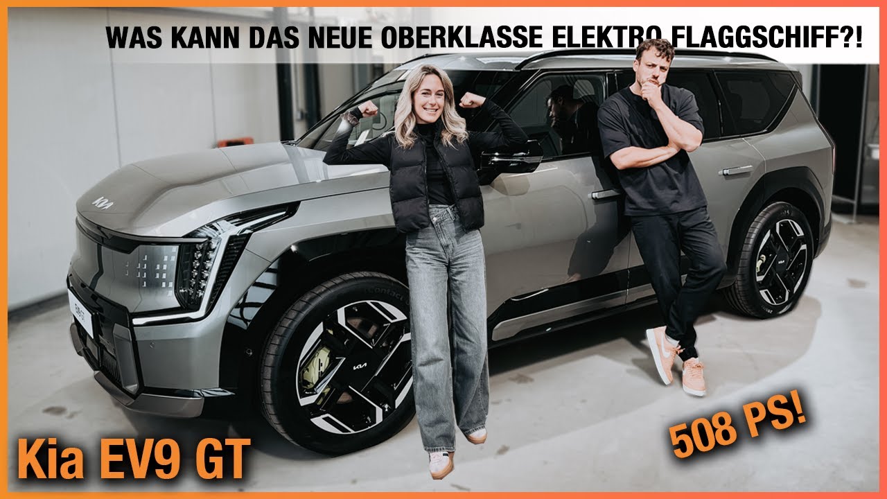 Kia EV9 GT (2025) Was kann das NEUE Oberklasse Elektro Flaggschiff?! Review | Test | Kia EV 9 GT