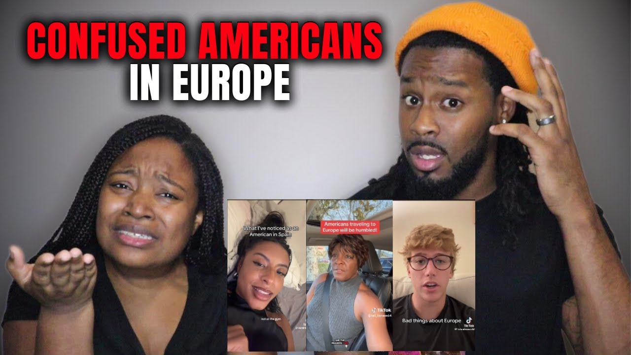 10 Minutes of CONFUSED AMERICANS in Europe (American Couple Reacts)