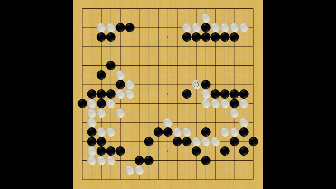 【囲碁の師匠katago変則打ち込み碁】215 四子局【囲碁】