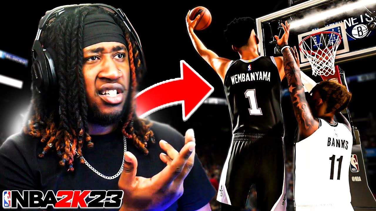 NBA 2K23 MyCAREER - VICTOR WEMBANYAMA CAN NOT BE STOPPED!