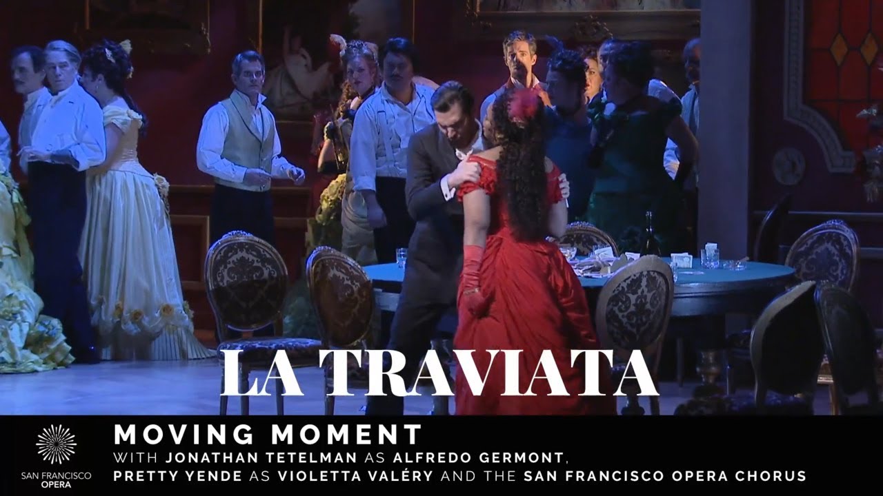La Traviata: Jonathan Tetelman as Alfredo Germont, Pretty Yende as Violetta Valéry & SF Opera Chorus