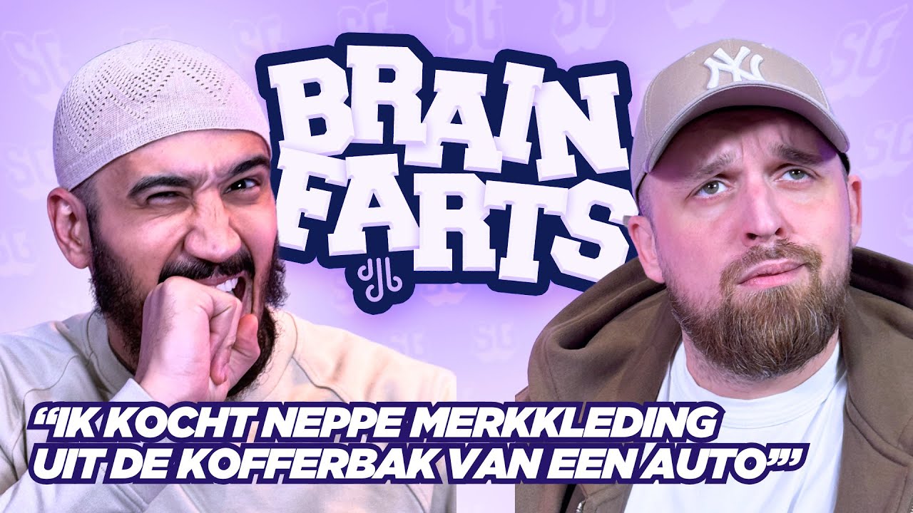 Neppe merkkleding & Nesim opgepakt op het vliegveld | Supergaande Brainfarts | S3E13