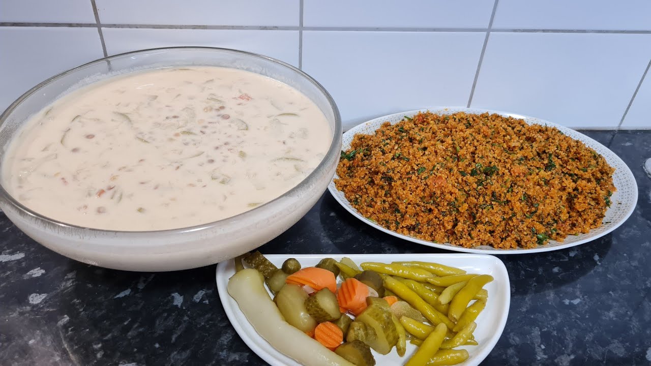 أسهل طريقة عمل اكله كردي   بورانيه     و دنك👍👍😋😋😋😋😋