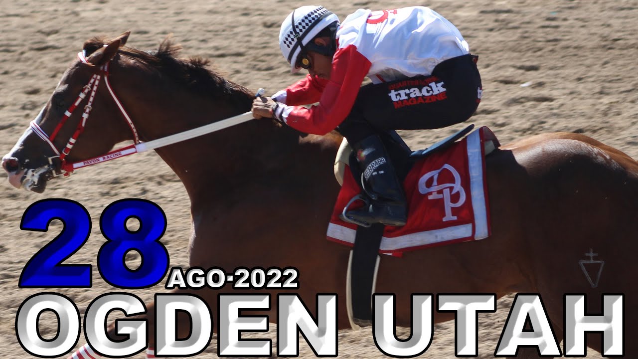 Carreras de Caballos en Ogden, Utah 28 de Agosto 2022