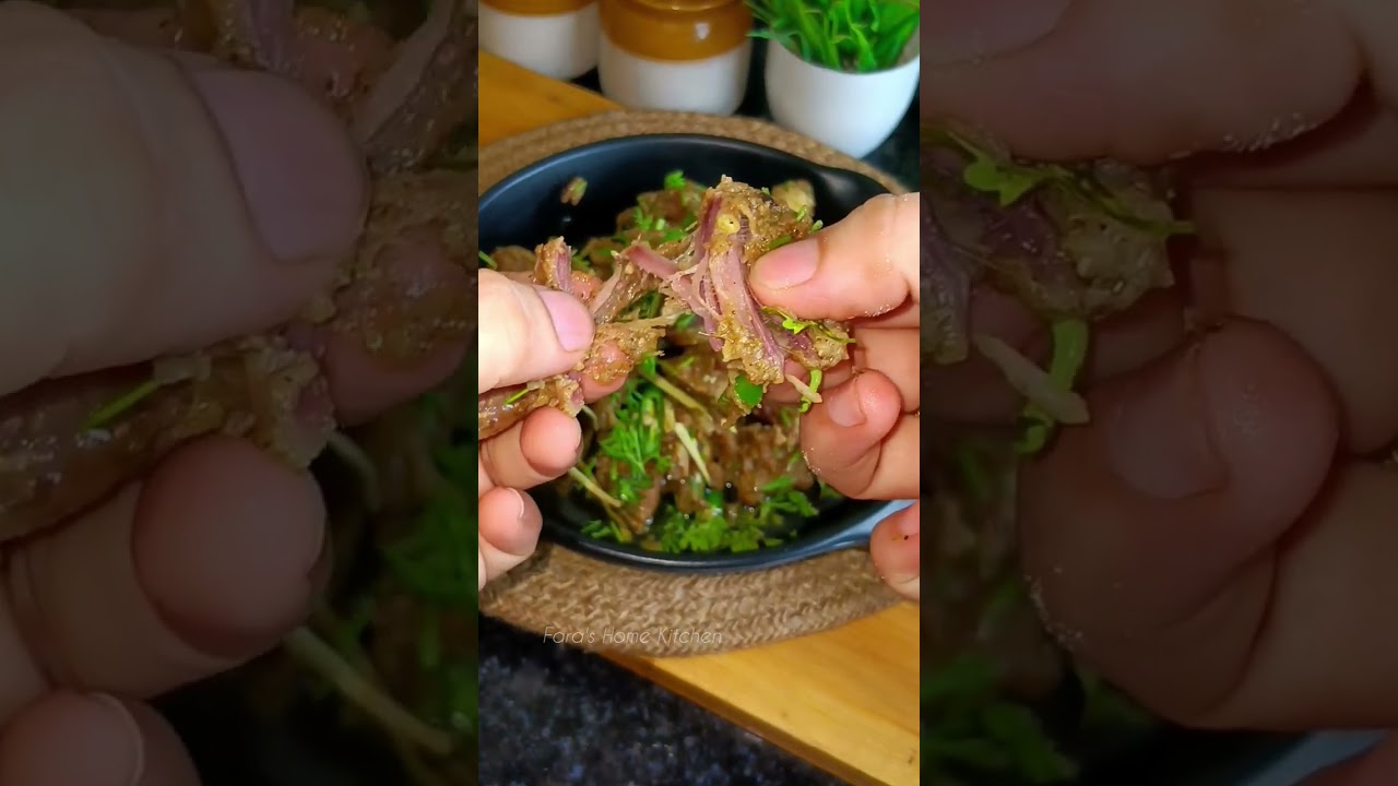 Namkeen Gosht Recipe 😋 Bahut maze ki 👍 #shorts #viral #mutton