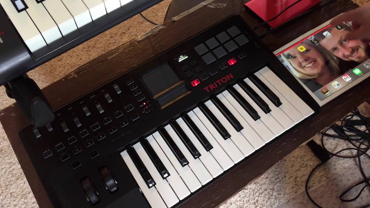 Korg Triton Tactile 25 Первое впечатление