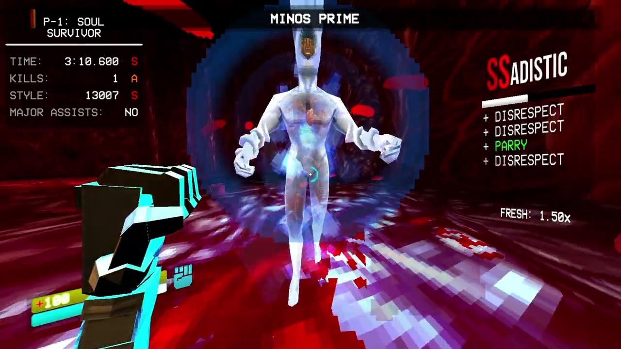 ULTRAKILL FIST ONLY P RANK FLESH PRISON + MINOS PRIME BACK TO BACK