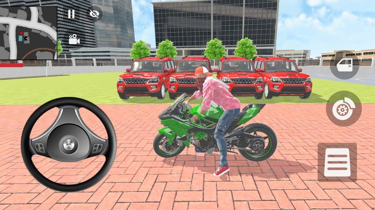 FRANKLIN ORDER 4️⃣ MAHINDRA SCORPION 🎉 IN INDIAN AUTO BIKE THEFT GAMEPLAY #254 