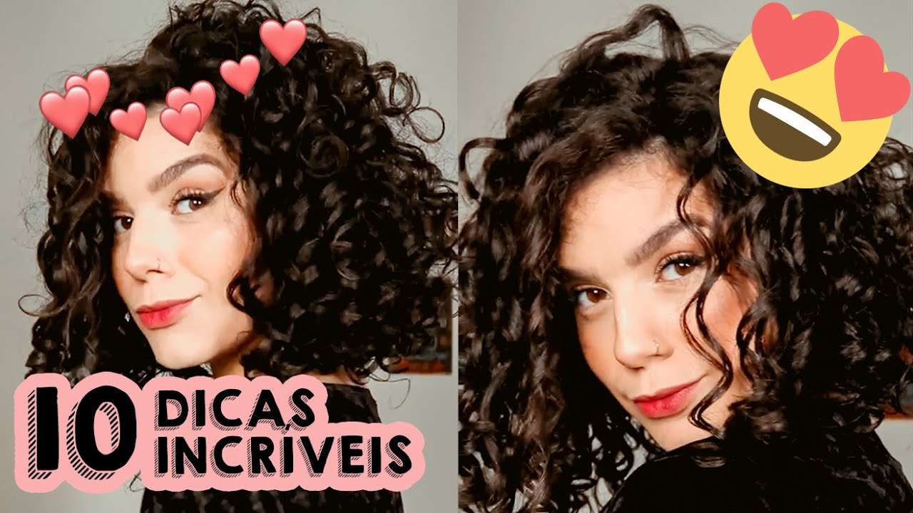 10 DICAS INCRÍVEIS PRO SEU CABELO CACHEADO FICAR PERFEITO #4em1