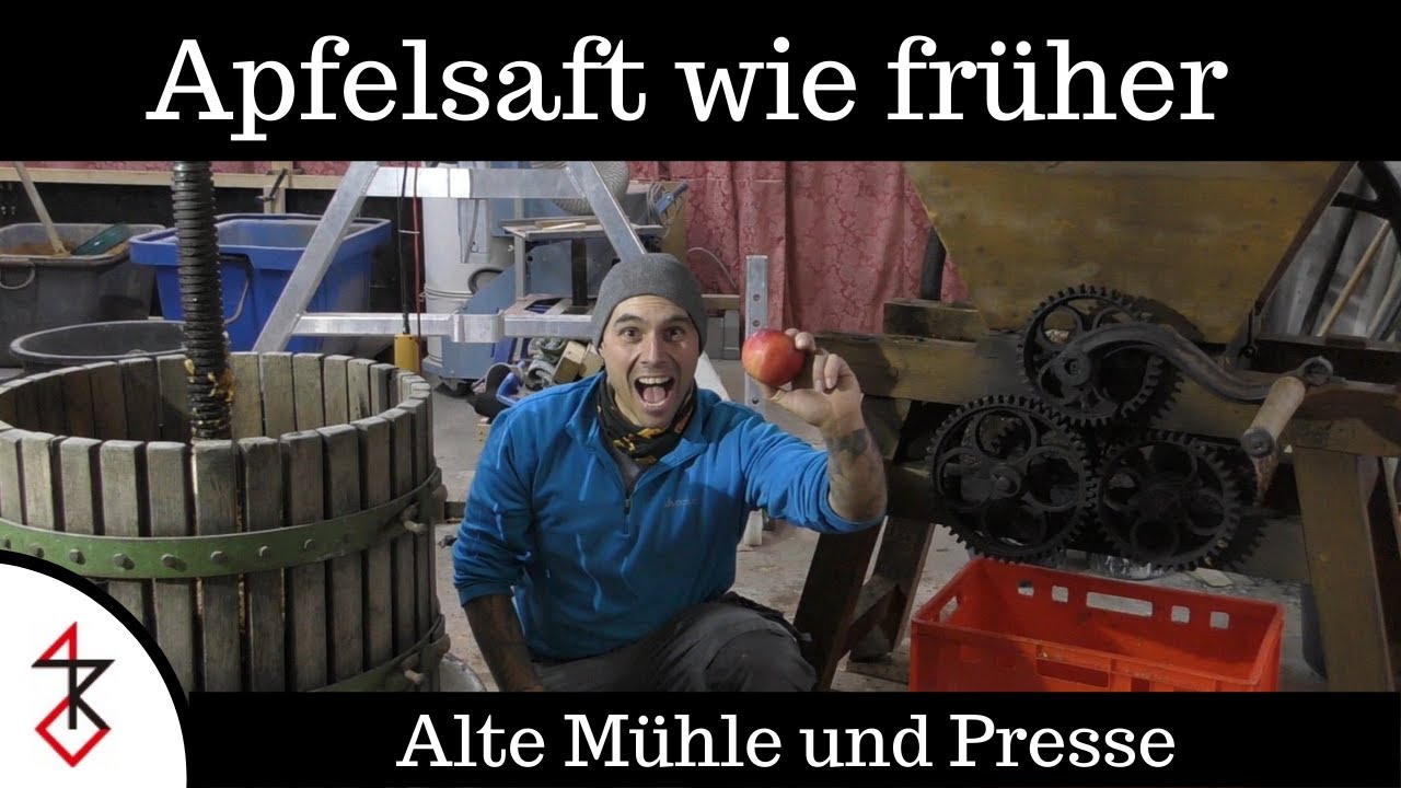 Apfelsaft selber machen | Neue Obstmühle | Keltern