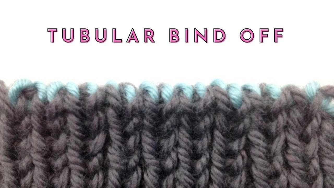 How to Knit the Tubular Bind Off | Knitting Technique