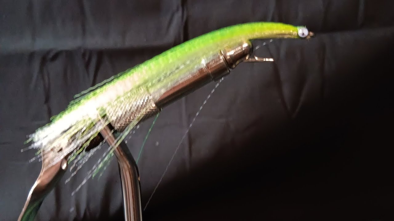 Simple sandeel fly pattern.