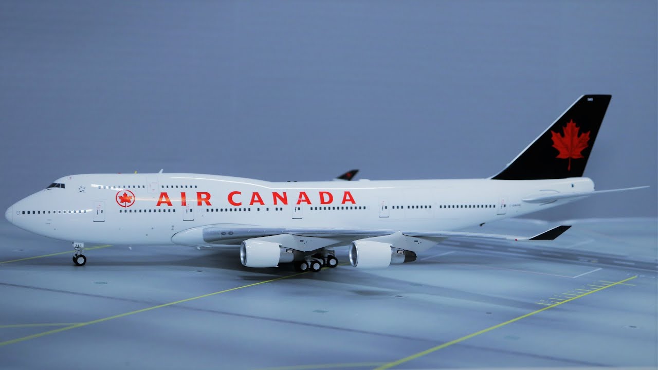 Inflight 200/B-Model Air Canada Boeing 747-400 1:200 Scale (REG:C-GAGN) Review