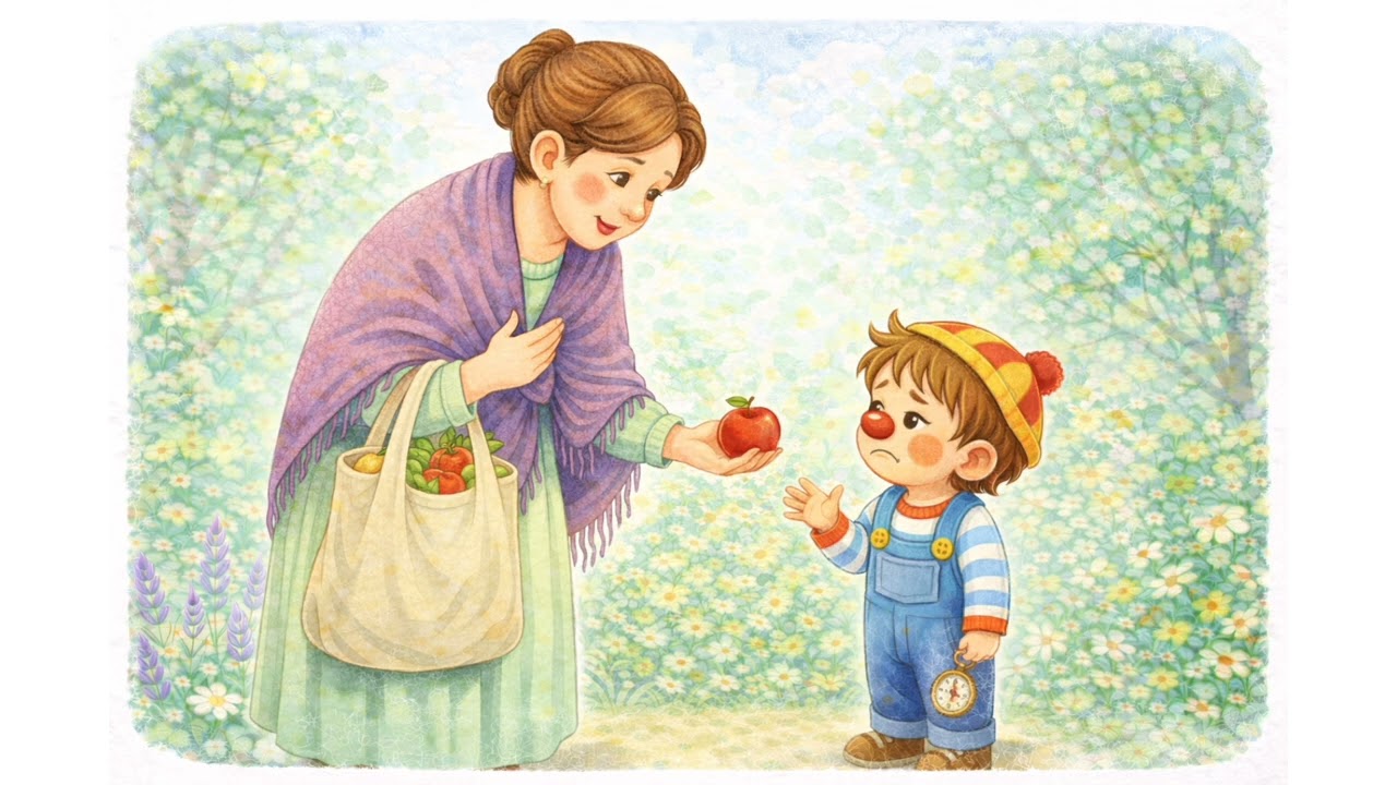 Cuento de valores. Risitas perdió algo.