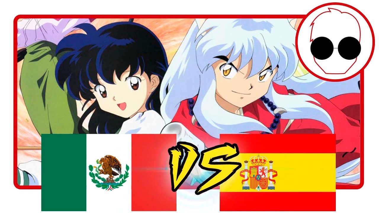 Doblaje Latino VS Español  - Inuyasha Opening 1