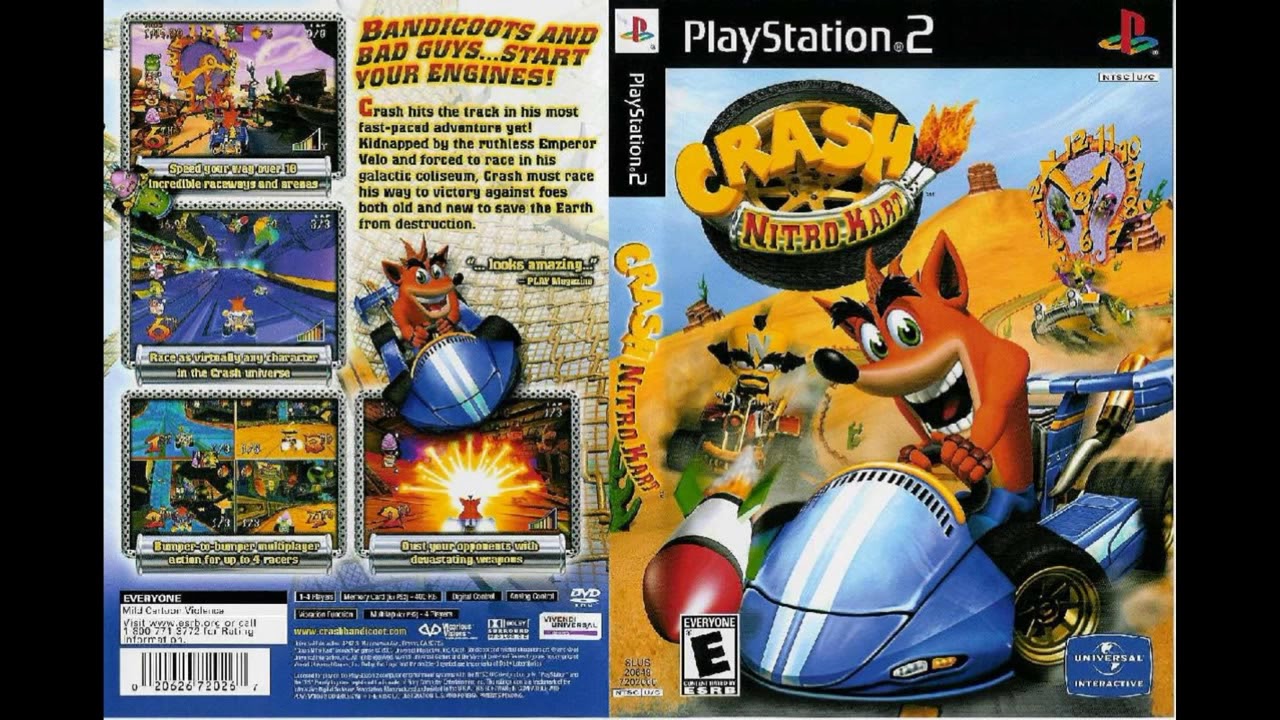 Crash Nitro Kart - Lose Race