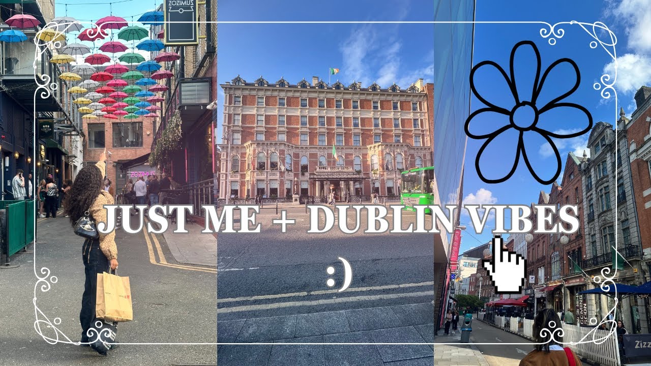 Dublin Travel Vlog 2025 | Solo Shopping, Stunning Makeup Looks & Irish Food Adventures