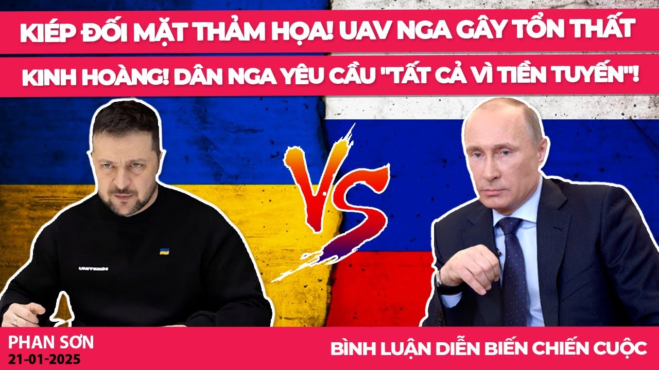 KIÉP đối mặt thảm họa! UAV Nga gây tổn thất kinh hoàng! Dân Nga yêu cầu 