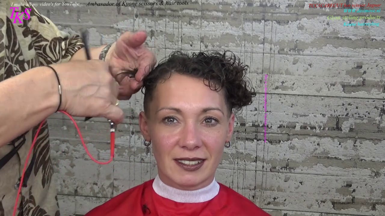 Just love Ultra-Short hair and surprise me with the color Maida tutorial model T.K.S