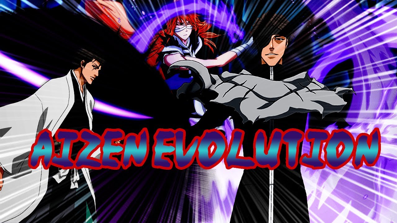 The Evolution of Aizen Sosuke - Aizen all Forms